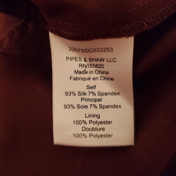 NWT Veronica Beard Taras Skirt Merlot Multi 0 - Picture 5 of 5